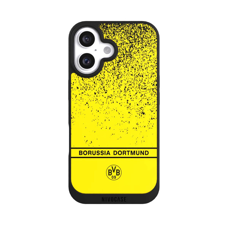 iPhone 16 NIVOpure BVB Farbverlauf Gelb