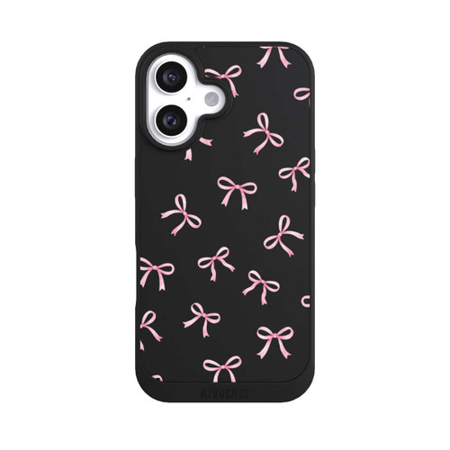 Apple iPhone 16 NIVOpure Pink Bows transparent with AI