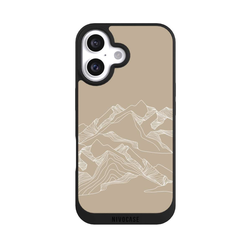 iPhone 16 NIVOpure Berg minimalisitisch