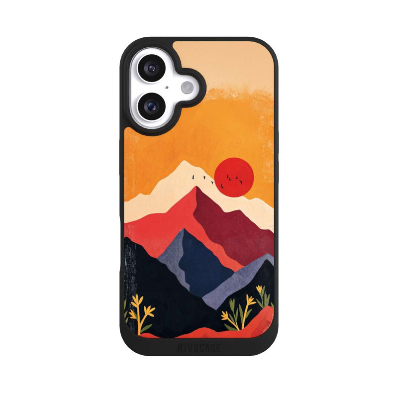 iPhone 16 NIVOpure Les Alpes En Rouge