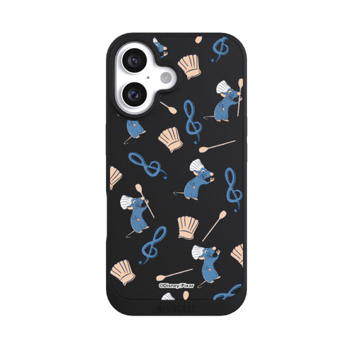 Apple iPhone 16 NIVOpure Remy Ratatouille Transparent Disney Muster