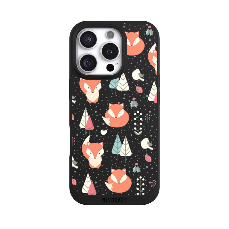 iPhone 16 Pro NIVOpure Fuchs Muster