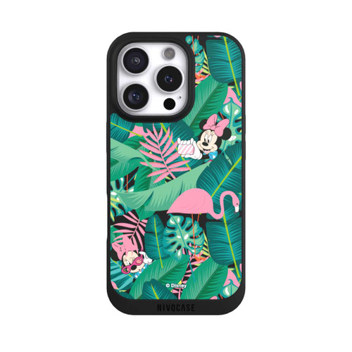 Apple iPhone 16 Pro NIVOpure Minnie Été Feuilles de Palmier sans Fond