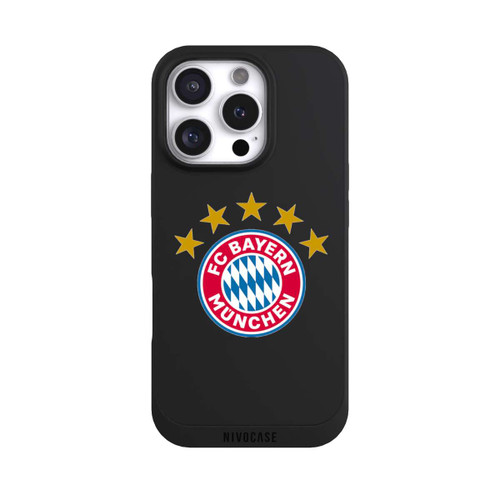 Apple iPhone 16 Pro NIVOpure FCB Logo with stars - transparent