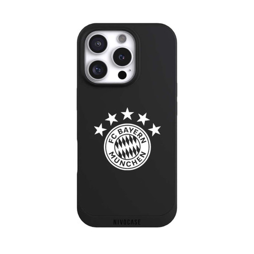 Apple iPhone 16 Pro NIVOpure FCB Logo plain with stars - transparent