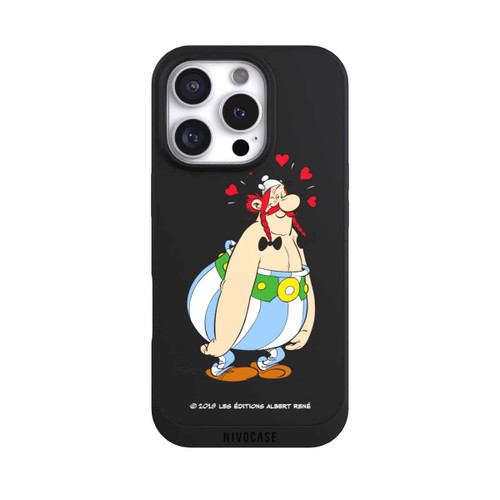 Apple iPhone 16 Pro NIVOpure Obélix Amoureux Transparent