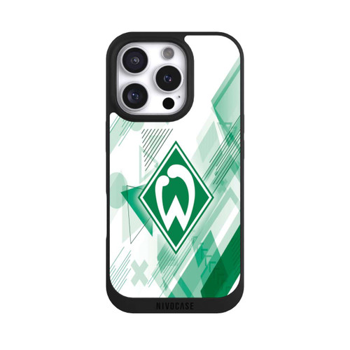 Apple iPhone 16 Pro NIVOpure Weiße Grafikelemente - Werder Bremen