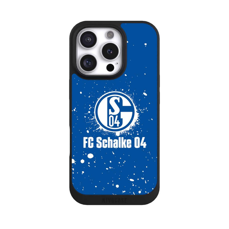 iPhone 16 Pro NIVOpure Schalke 04 - Spraylogo