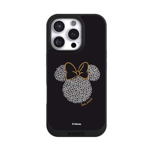 Apple iPhone 16 Pro NIVOpure Minnie Noir et Blanc