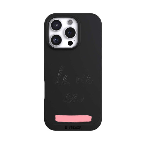 Apple iPhone 16 Pro NIVOpure La vie en Rosa Transparent