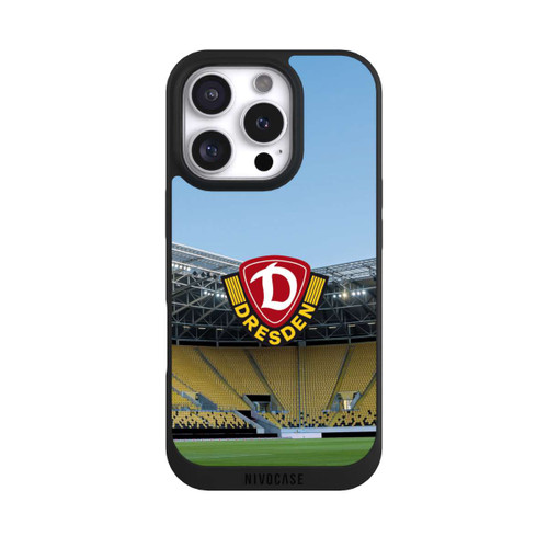 Apple iPhone 16 Pro NIVOpure Dynamo Dresden Stadion Logo