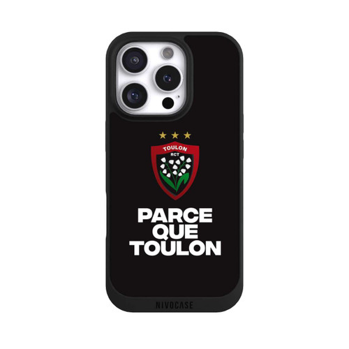 Apple iPhone 16 Pro NIVOpure Parce Que Toulon Schwarz