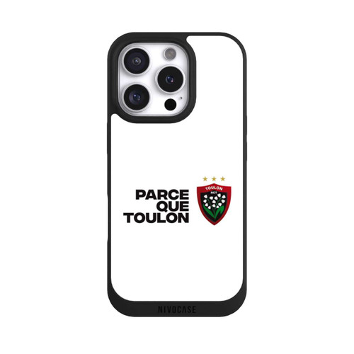 Apple iPhone 16 Pro NIVOpure RC Toulonnais PQT Weiß