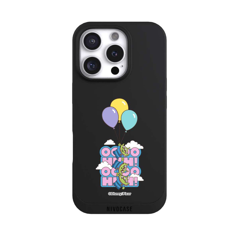 iPhone 16 Pro NIVOpure Toy Story Aliens Balloons OOOOHHH Transparent