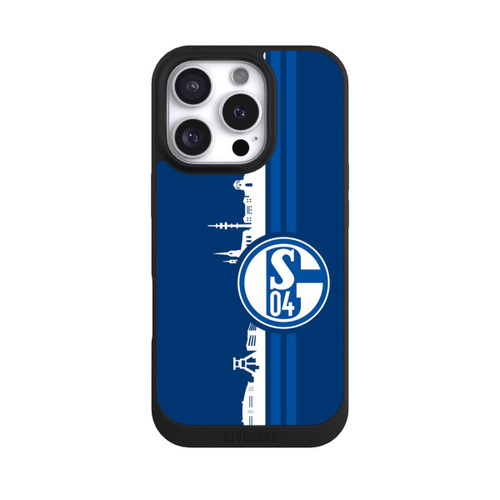 Apple iPhone 16 Pro NIVOpure Schalke 04 Skyline Blau