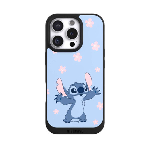 Apple iPhone 16 Pro NIVOpure Stitch Pastel Flowers Blue