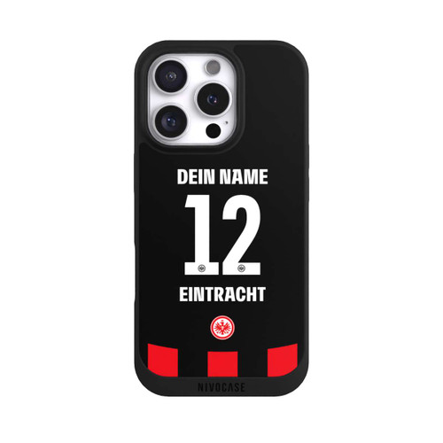 Apple iPhone 16 Pro NIVOpure Eintracht Frankfurt Trikot Personalisierbar 25-26
