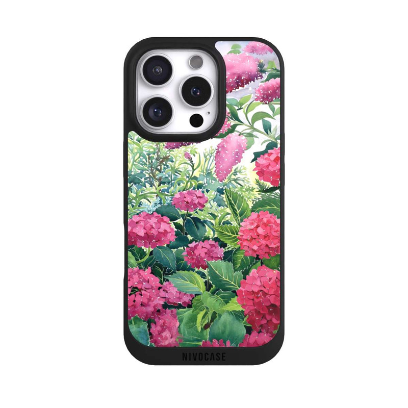 iPhone 16 Pro NIVOpure Garden Hydrangeas and Buddleia by Christopher Ryland
