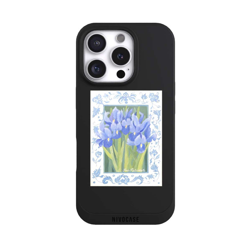 iPhone 16 Pro NIVOpure Blue Iris, by Jennifer Abbott