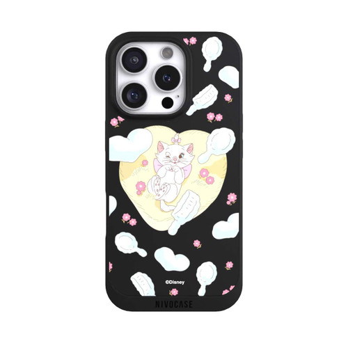 Apple iPhone 16 Pro NIVOpure Aristocats Marie Hearts Yellow Transparent