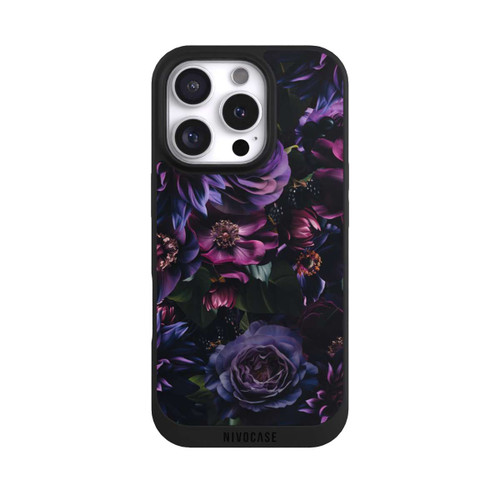 Apple iPhone 16 Pro NIVOpure Dunkle Lila Blüten 