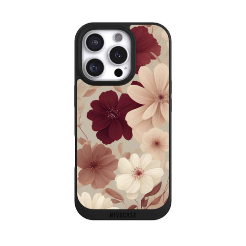 Apple iPhone 16 Pro NIVOpure Romantische Pastellblumen mit KI