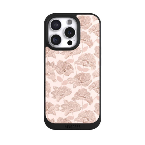 Apple iPhone 16 Pro NIVOpure Brown Floral Block