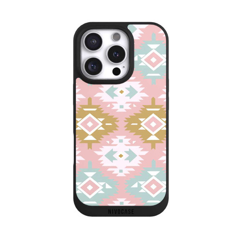 Apple iPhone 16 Pro NIVOpure Modern Tribal Boho Aztec Geometric Design