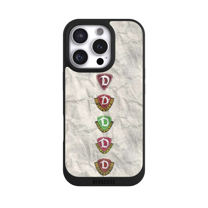 iPhone 16 Pro NIVOpure Dynamo Dresden Logo Historie