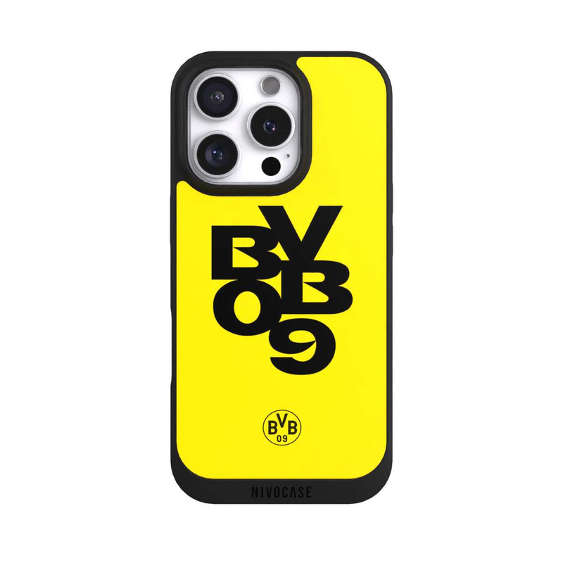 iPhone 16 Pro NIVOpure BVB09 Schwarz Gelb