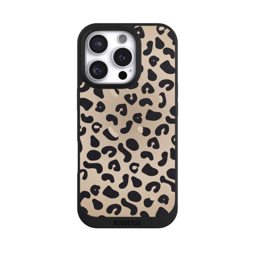 Apple iPhone 16 Pro NIVOpure  Gepardenmuster hellbraun
