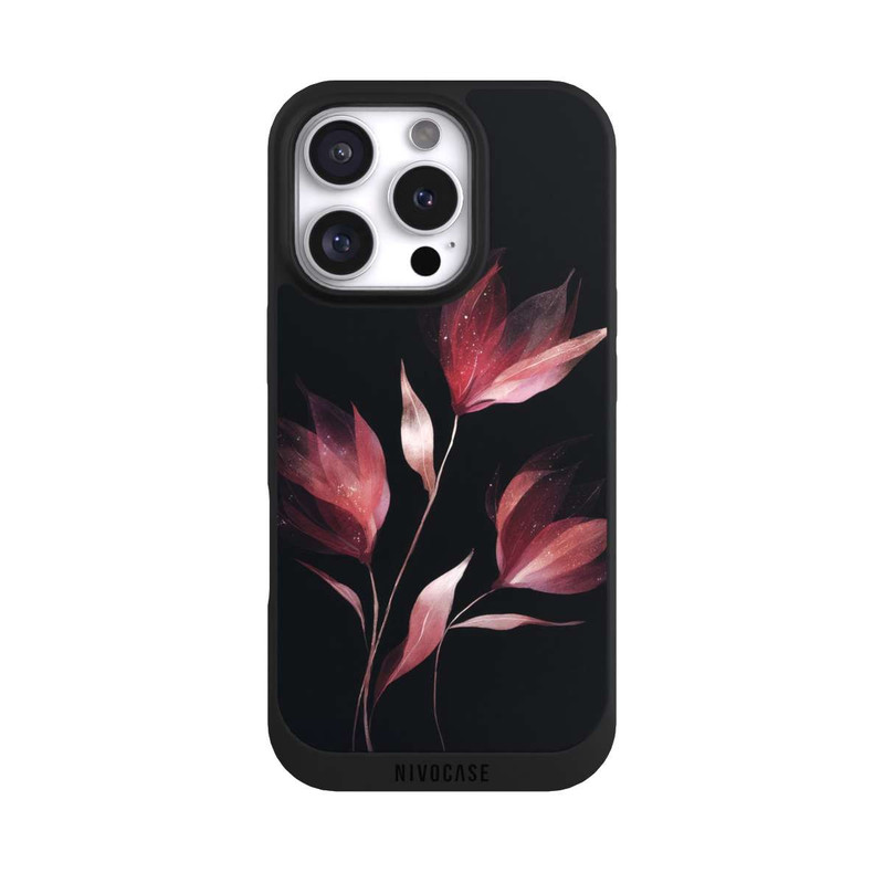 iPhone 16 Pro NIVOpure Burgundy Bloom Negative