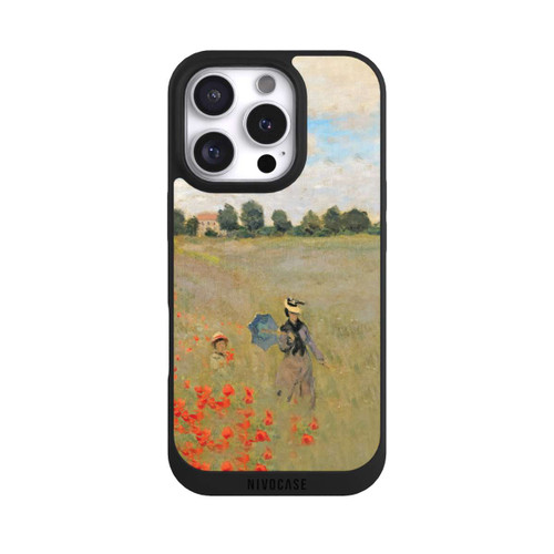 Apple iPhone 16 Pro NIVOpure Poppy field near Argenteuil