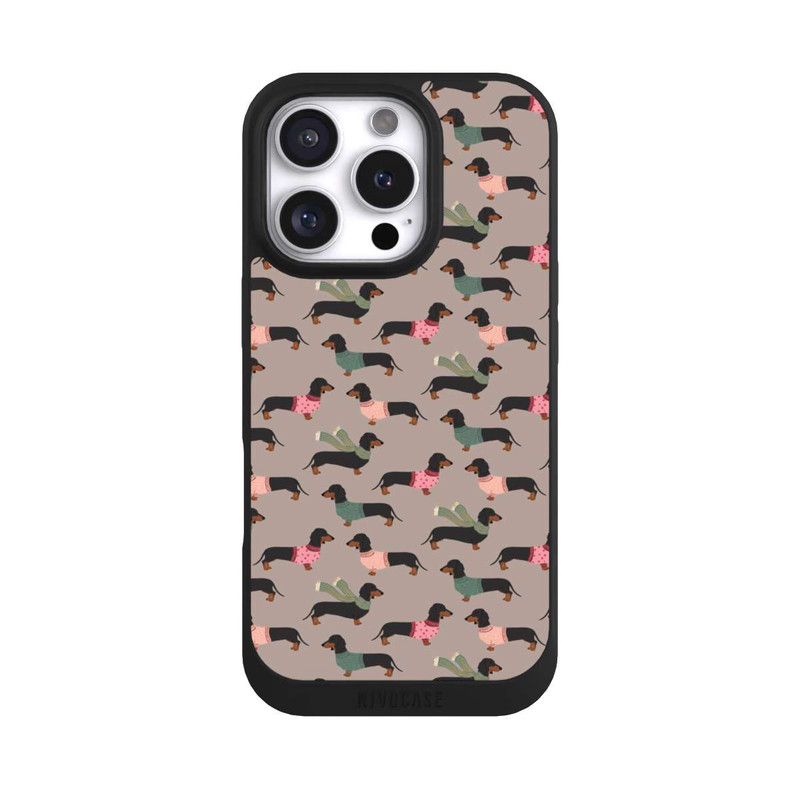 iPhone 16 Pro NIVOpure Modèle Teckel Hiver