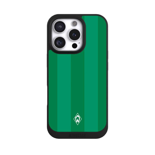 Apple iPhone 16 Pro NIVOpure Werder Bremen in green stripes
