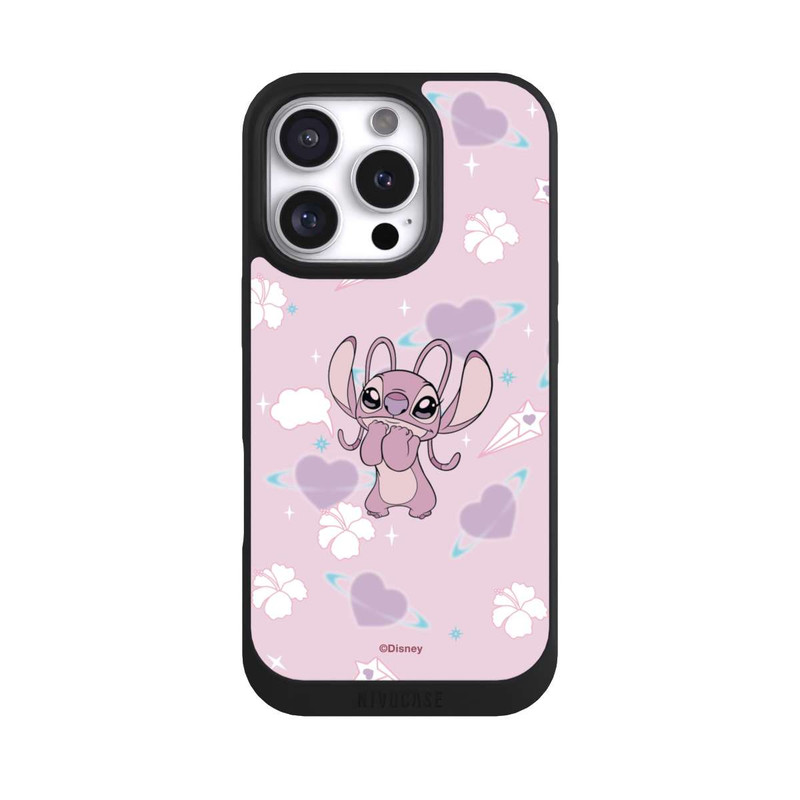 iPhone 16 Pro NIVOpure Disney Classics Lilo & Stitch Angel Cute Pink