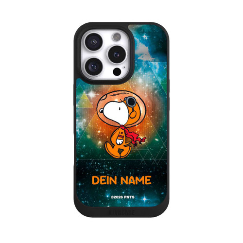 Apple iPhone 16 Pro NIVOpure Snoopy Voyageur de l'espace Personnalisable