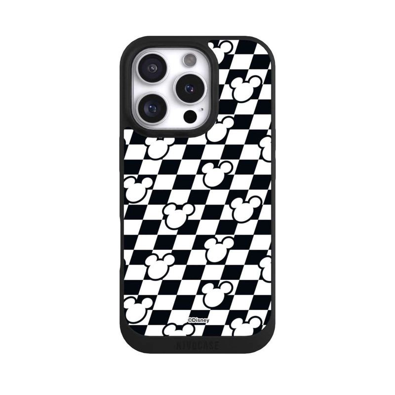 iPhone 16 Pro NIVOpure Happy Racing Pattern Mickey Mouse Motorsport