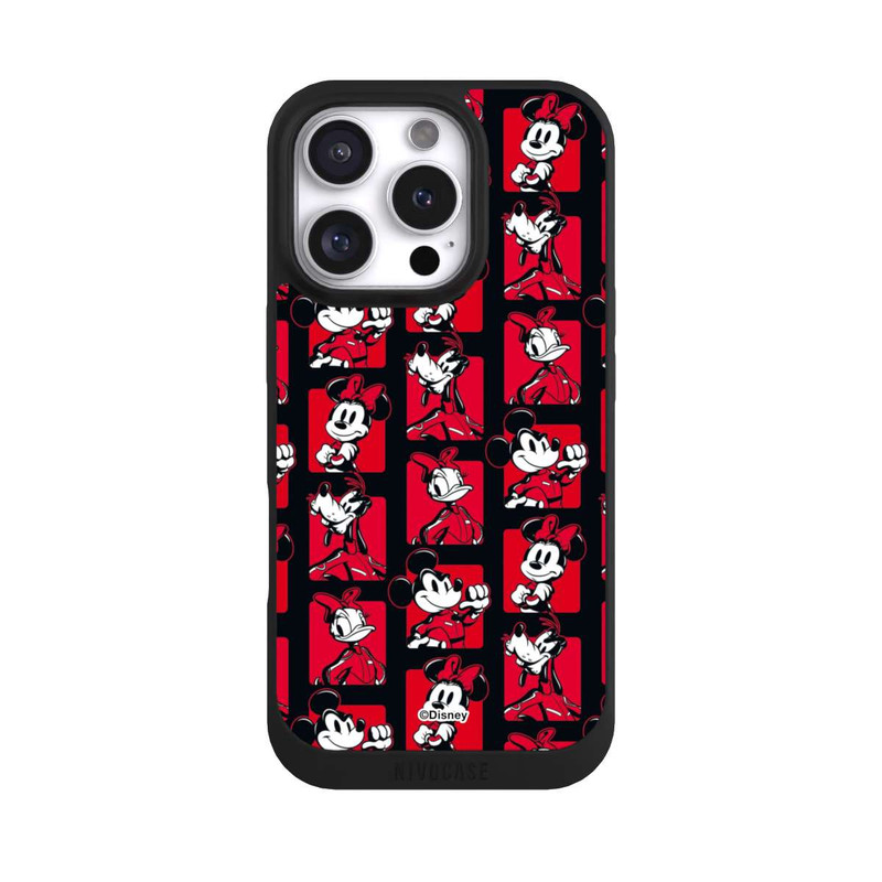iPhone 16 Pro NIVOpure Mickey Mouse Rally Pattern Red