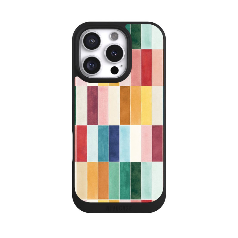 iPhone 16 Pro NIVOpure Modern Craft Geometric Rectangular Tiles