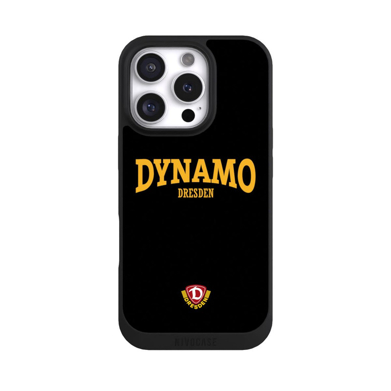 iPhone 16 Pro NIVOpure Dynamo Dresden Schwarz-Gelb