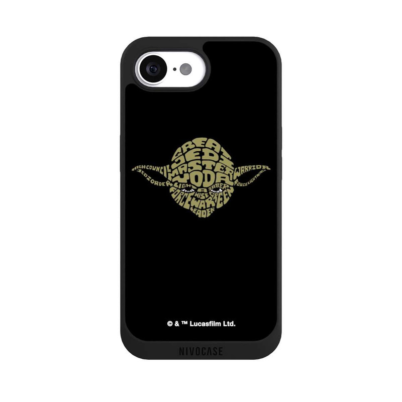 iPhone 16e NIVOpure Yoda Typo Grafisch