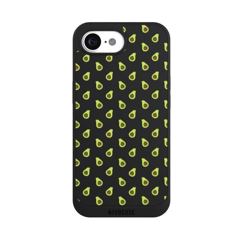 iPhone 16e NIVOpure Motif Avocat 1 sans Fond