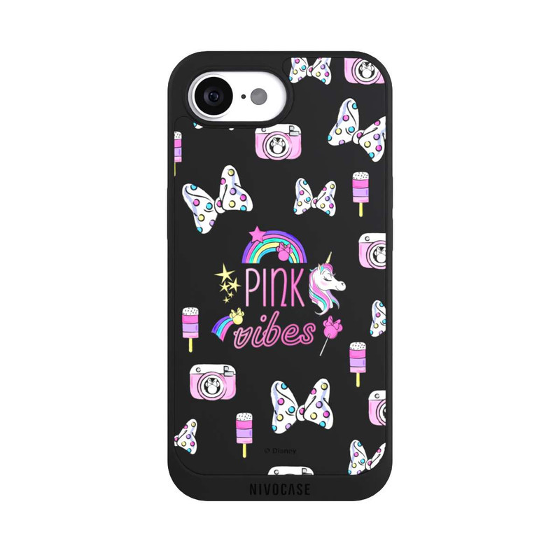 iPhone 16e NIVOpure Pink Vibes Transparent