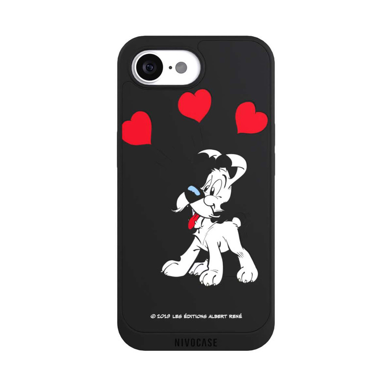 iPhone 16e NIVOpure Love Dogmatix Transparent