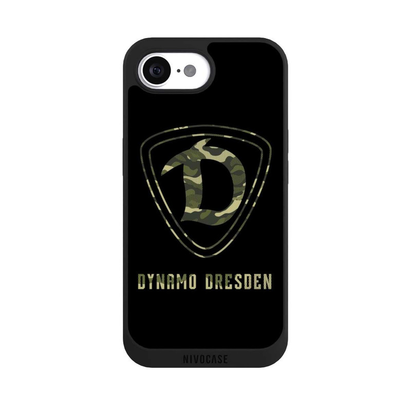 iPhone 16e NIVOpure Camo D Schwarz