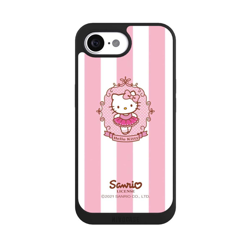 iPhone 16e NIVOpure Hello Kitty Ballerina-Streifen