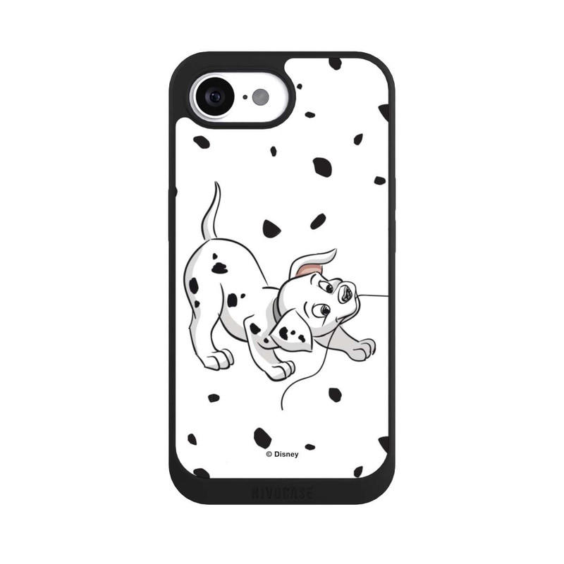 iPhone 16e NIVOpure Couple Dalmatian Left