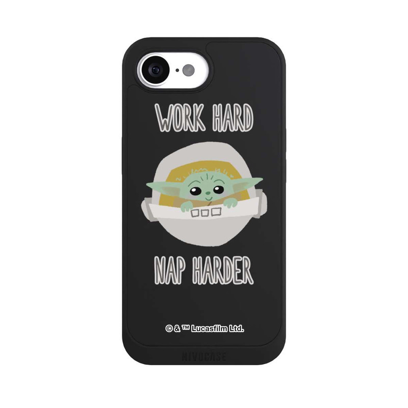 iPhone 16e NIVOpure The Child Work Hard Nap Harder Transparent