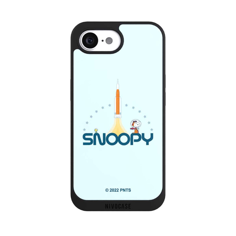 iPhone 16e NIVOpure Snoopy Weltraum Traveller Rakete